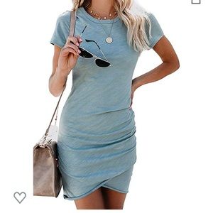 Short-sleeved t-shirt dress - size S